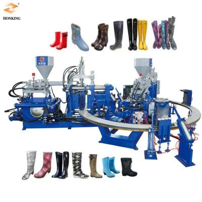 Full Automatic Bicolor Gumboots Making Machine