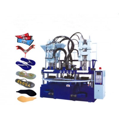 PVC flip flop strap making machine with 3 color